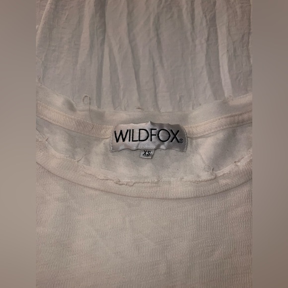 WildFox Pizza long sleeve comfy tee! Size XS - worn! - Picture 2 of 2